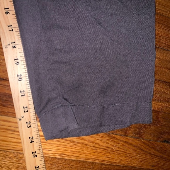 Club Monaco utility jumpsuit size 6 gray belted designer FLAWED* AS IS - Picture 6 of 13